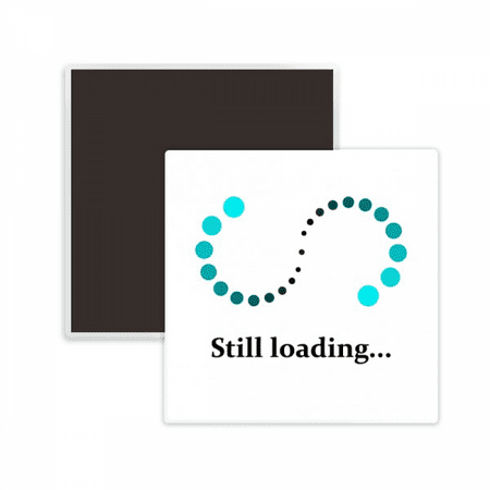 

Infinite Load Continuous Buffer Square Ceracs Fridge Magnet Keepsake Memento