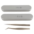thumbnail image 2 of Pinzas De Extensión De Pestañas De Volumen, Pinzas De Extensión De Pestañas Ergonómicas Precisas Para Salón De Belleza, 2 of 7