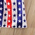 thumbnail image 6 of Bouanq 4th of July Dress Summer Toddler Girl Clothes Sundress for Independence Day Dress Kids 1-6 Years, 6 of 6