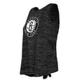 thumbnail image 2 of Women's New Era Black Brooklyn Nets Space Dye Active Tank Top, 2 of 3