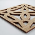 thumbnail image 4 of Ekena Millwork 11 3/8"W x 11 3/8"H x 3/8"T Small Baytown Decorative Fretwork Wood Wall Panels, Red Oak, 4 of 6