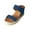 Blue, variant on Utoimkio Platform Sandals for Women Women Sandals Summer Slipper Open Toe Comfy Breathable Beach Casual Wedges Shoes