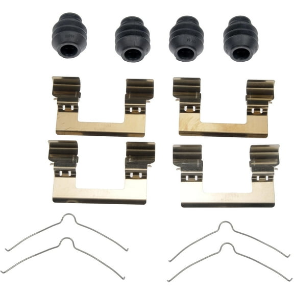 Dorman HW13665 Front Disc Brake Hardware Kit for Specific Infiniti/Nissan Models Fits select: 2017-2018 NISSAN TITAN, 2017-2018 NISSAN ARMADA