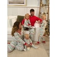 thumbnail image 5 of 2-Piece Baby Boys Mint/Red Holiday Family Pajamas, 5 of 12