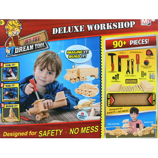 Kraftic Woodworking Building Kit for Kids and Adults, 3 Educational DIY  Carpentry Construction Wood Model Kit Toy Projects for Boys and Girls -  Build