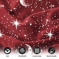 thumbnail image 4 of Flymme 4 Piece Red Full Bed Sheet,Galaxy Microfiber Bedding Sheet Set,Comfy & Cooling Deep Pocket Fitted Sheet for Kids Teens Bedroom, 4 of 8