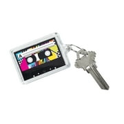 Awesome 80S Theme Picture Frame Keychain - Party Favors - 12 Pieces