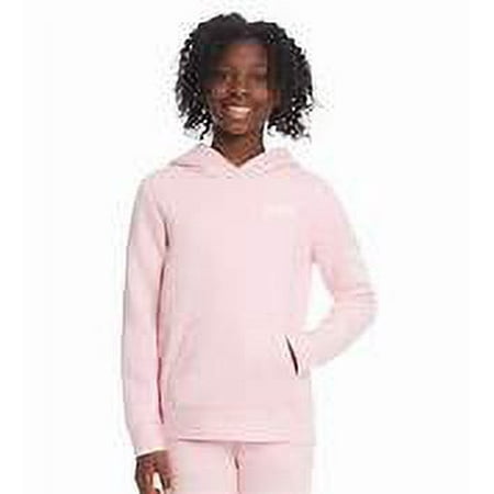 PUMA Girls' Youth French Terry Hoodie | Pink, L-14/16