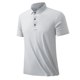 thumbnail image 2 of pstuiky Camisas de vestir de manga corta para hombre, Camisa/camiseta informal de verano para hombre con solapa y botones lisos para uso diario y al aire libre camisas casuales para hombre xxl, 2 of 7