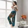 thumbnail image 5 of Salouo Owl In Blue Print Women's Pajama Pants Casual Loose Sweatpants PJs Flowy Pants Drawstring Palazzo for Women Wide Leg Pants Lounge Pajama -X-Large, 5 of 8