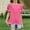 Hot Pink, variant on Mwjwdo Girls Puff Short Sleeve Shirts Summer Ribbed Knit Crewneck T Shirt Tops Tee Blouse Fashion Tees 4-14 Years Beige 4 Years