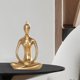 thumbnail image 1 of Estatua de yoga de resina Perfecl Estilo moderno, 1 of 8