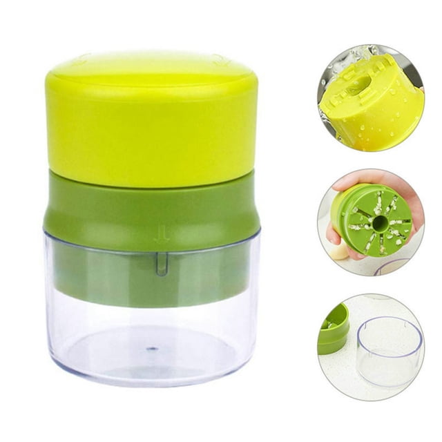Manual Food and Grinder Tool for Efficient Garlic Mashing and Nut Powder Preparation