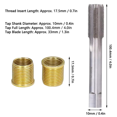thumbnail image 4 of Thread Repair Kit M16X1.25 Thread Tap M14X1.25 Thread Inserts for Restoring Damaged Threads Car Pro Coil Tool, 4 of 6