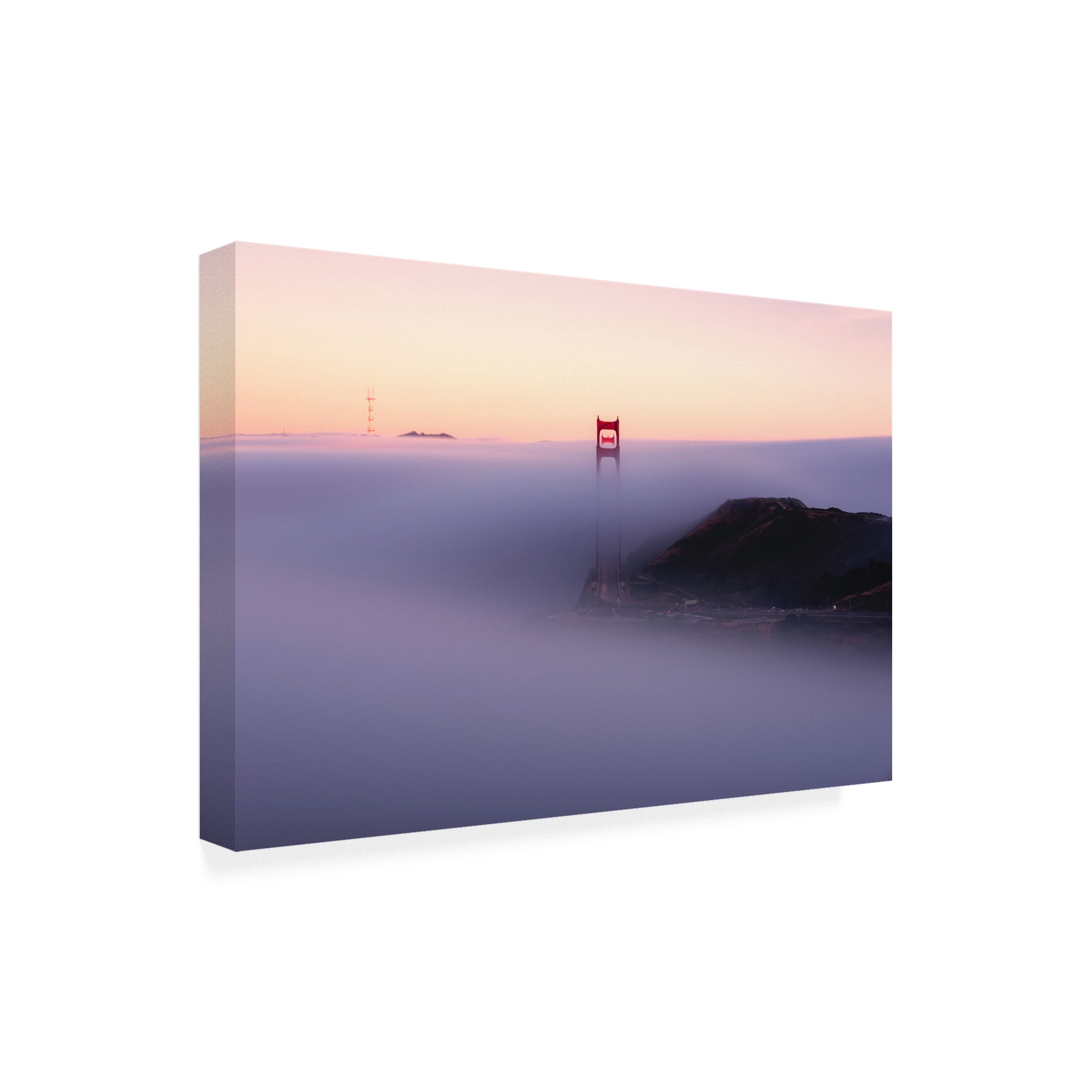 Trademark Fine Art 'Batman Fog' Canvas Art by Bruce Gett