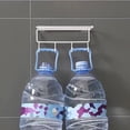thumbnail image 5 of Xiao Hua Gancho sin costuras de 20 piezas, sin perforaciones, adhesivo fuerte, transparente para colgar en la pared, gancho impermeable transparente, gancho adhesivo (gancho doble), 5 of 5