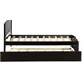 thumbnail image 5 of Harper & Bright Designs Twin size Platform Bed with Trundle, Espresso, 5 of 9