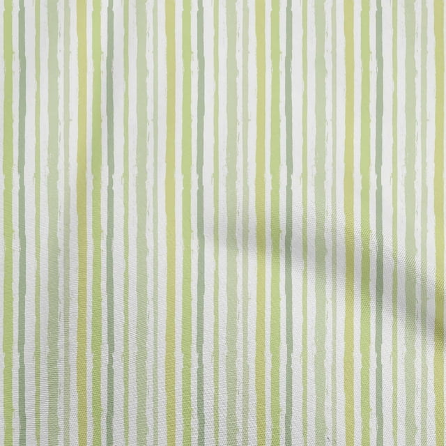 oneOone Coton Cambric Vert Pâle Tissu Abstrait Matière de Robe Tissu Imprimé Tissu au Mètre 56 Pouces de Large
