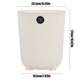 thumbnail image 3 of Hwkond Kitchen Trash Can Portable Hollow Paper Cans And Convenient Lidless Living Room Bedroom Household Plastic Trash Cans on Clearance, 3 of 6