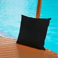 thumbnail image 3 of A1HC Outdoor Waterproof Pillow Covers 20x20 Inch, Pack of 2, Onyx – Luxurious Decorative Throw Pillow Covers for Garden, Sofa & Chairs, 3 of 4