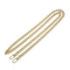thumbnail image 3 of Correa de repuesto jinwen para bolso de hombro 120cm Oro, 3 of 7