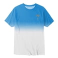 thumbnail image 4 of Coconut Tree Graphic Tees for Men Summer Casual Short Sleeve Crewneck Gradient Color Tropical Vacation Beach Tshirts, 4 of 7