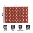 thumbnail image 5 of Red Christmas Tree Pattern Door Rugs,Washable Non Slip Door Mats Indoor,Decorative Door Mats,Entry Mat Indoor for Entrance,Bedroom,Kitchen,Bathroom,16"x24", 5 of 6