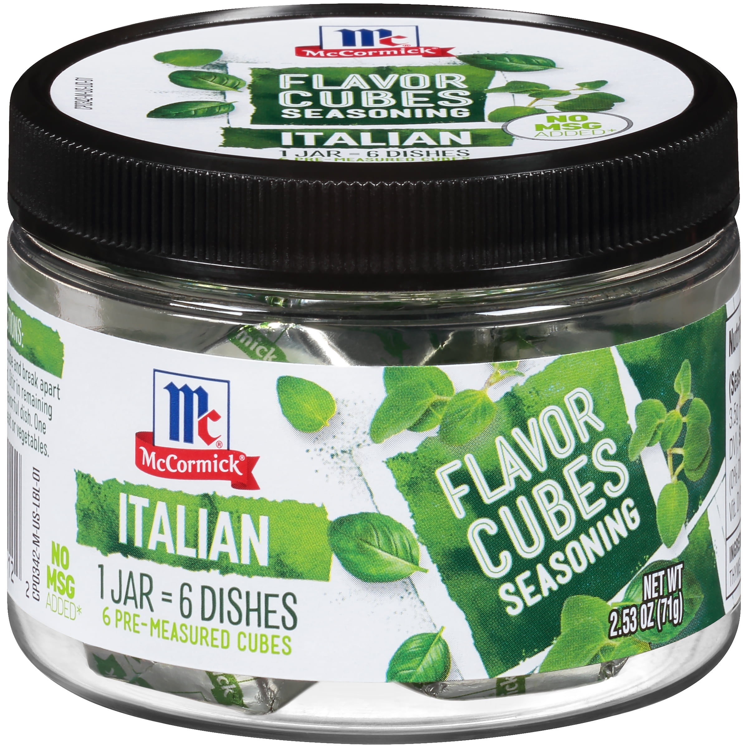 McCormick Italian Flavor Cubes Seasoning, 2.3 oz