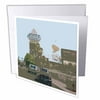 3dRose A cut out of the Las Vegas Strip near the Sahara Hotel and Casino, Greeting Cards, 6 x 6 inches, set of 12
