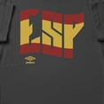 thumbnail image 2 of Umbro Mens Spain Wavy Logo T Shirt (Black, S-XXXL), 2 of 4