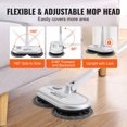 Cordless Electric Mop Electric Spin Mop Floor Cleaning Dual Spinning