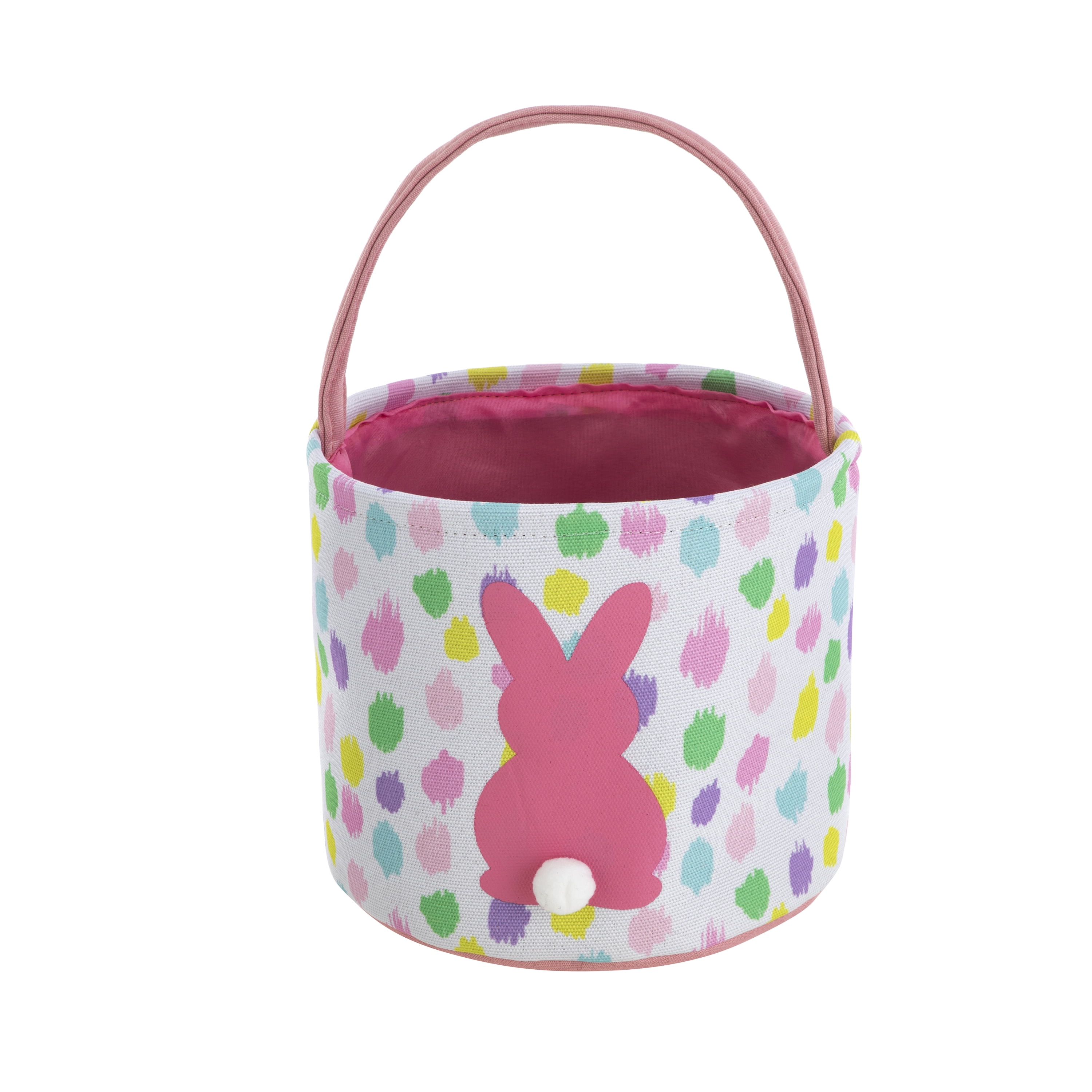 Way to Celebrate Fabric Bunny Basket ASTM
