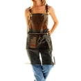 thumbnail image 6 of Tongina TPU Apron, Oilproof Apron, Hairdressing Apron, Cooking Apron, Painting Apron for Art, School Supplies, Restaurant, Household, Farmhouse Black, 6 of 8