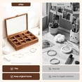 thumbnail image 6 of Miumaeov Wooden Spice Box,Handmade Masala Dabba Organizer, 12 Removable Compartments,Kitchen Storage for Herbs,Seasonings,Dry Fruits, 6 of 13