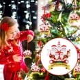 thumbnail image 1 of Xihbxyly Ventas de Liquidación Decoración Navideña de Madera Papá Noel Ciervo Navideño Colgante Navidad, 1 of 3