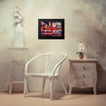 thumbnail image 4 of Le Markee 18x14 Black Modern Framed Museum Art Print Titled - The Spirit Of London, 4 of 5