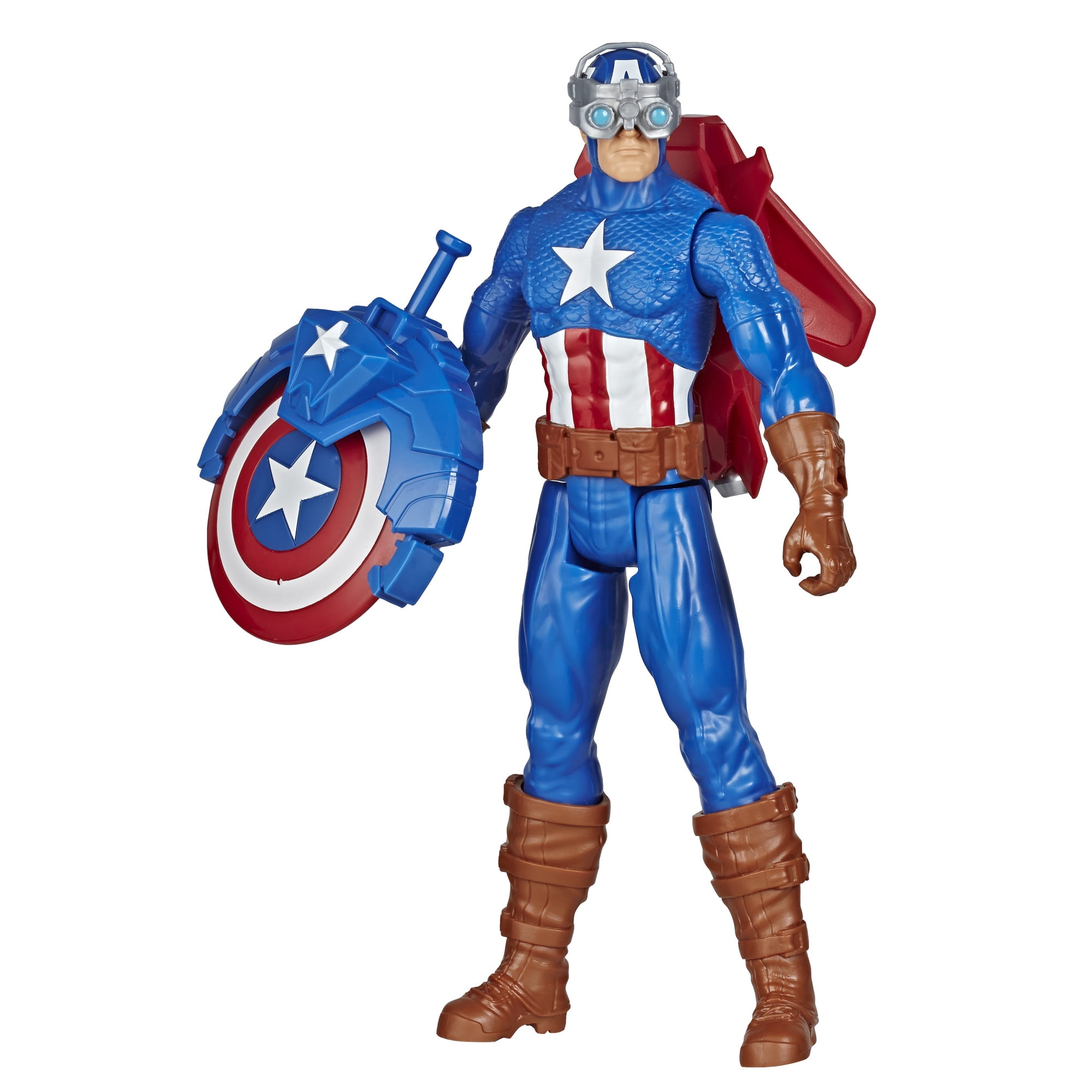 Hasbro Marvel Avengers Titan Hero Power FX Capitán América