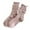 Pink, variant on Elegant Women's Bow Crew Socks Style Dress Ankle Socks Soft Breathable Everyday Casual Wear,Sizes One Size