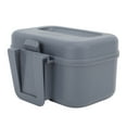thumbnail image 4 of Live Bait Box, Plastic Bait Bucket with Tweezer, Portable Worm Storage Container with Perforated Cover Array Design for Fishing Enthusiasts, 4 of 7