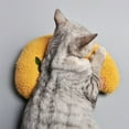 thumbnail image 2 of Methold Almohada de algodón para gatos, fácil de limpiar y cómoda, para amantes de las mascotas, almohada para dormir para perros y gatos, Perchas para gatos amarillo, 2 of 6