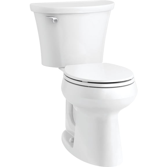 Kohler Cavata Elongated Toilet - High Efficiency, Hardware Included - 1 Pack, White