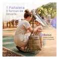 thumbnail image 3 of Pañalera Bolsa Para Bebé Esquimalito Daily Bag, Tote de Pañales con 11 Compartimentos y Bolsillo Térmico, Resistente al Agua Khaki, 3 of 8