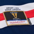 thumbnail image 4 of Men's Mitchell & Ness Henrik Lundqvist Blue New York Rangers 2018 NHL Winter Classic Power Play Jersey, 4 of 7