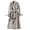 Beige, variant on TOPUUTP Women's Double Breasted Long Trench Coat Belted Notch Lapel Overcoat Windproof Classic Outerwear