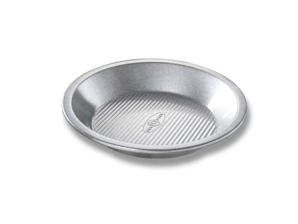Norpro Stainless Steel Pie Pan 9" X 1.5" Thanksgiving New Mirror Finish 2-Pack 