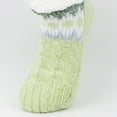 thumbnail image 5 of Xfvqtps Women Knit Fuzzy Socks Plush Lined Ankle Short Tube Thick Winter Warm Home Floor Socks Green, 5 of 5