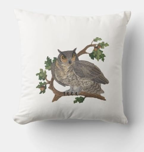 Amazing Birds Kingdom [Owl ] [Custom and Unique] Embroidered Iron on/Sew Patch (5.6" x 5")