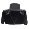 thumbnail image 5 of Kcolen Sun Hats for Men Wide Brim Solar Powered Wide Brim Sun Hat with Built-in Fan and Neck for Outdoor Heat, 5 of 6