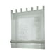 thumbnail image 2 of 1 Pieza Sólidas, Cinta , Bolsillo de Varilla Ajustable, Paneles de Ventana de para Decoración de Gris-120 × 155cm Macarena Voile Roman Curatins, 2 of 8