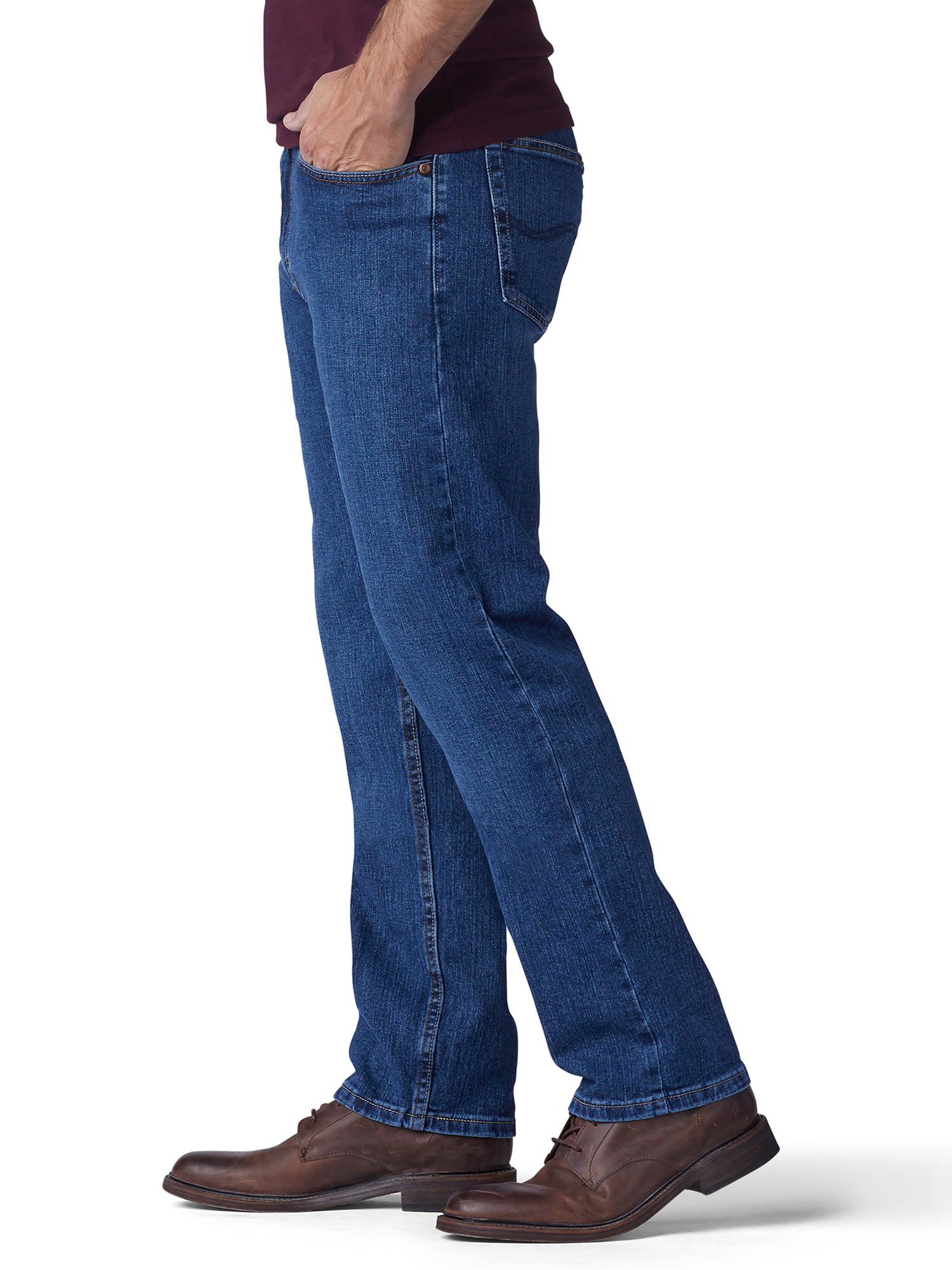 Lee Men's Regular Fit Straight Leg Stretch Jeans - image 3 of 3